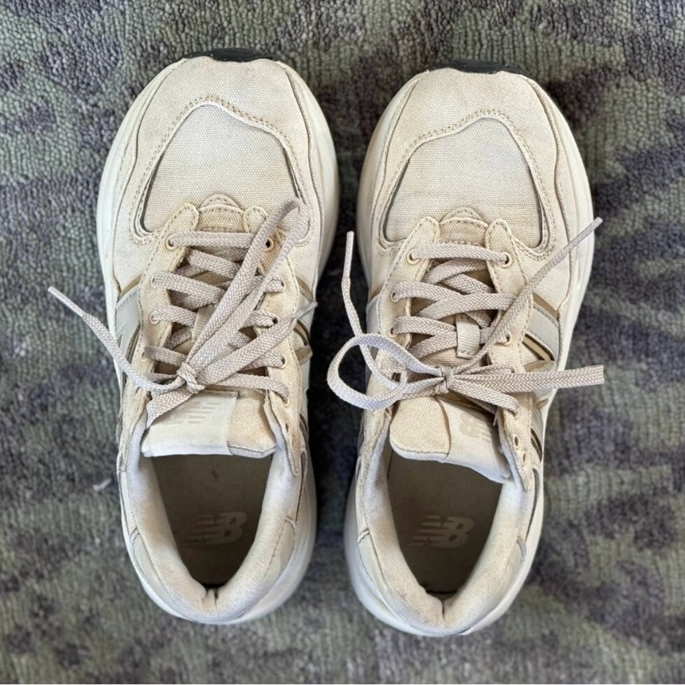 New Balance Beige Athletic Shoes